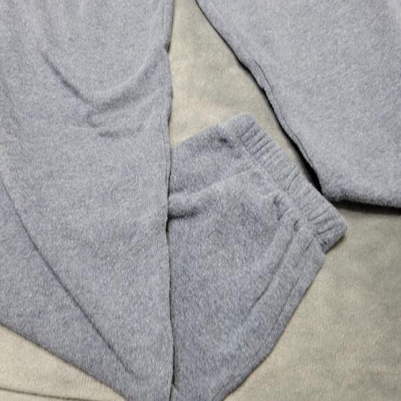 Alternative Womens Large Sweatpants Blue Elastic Waist Stretch Pull On Pockets - Picture 3 of 12